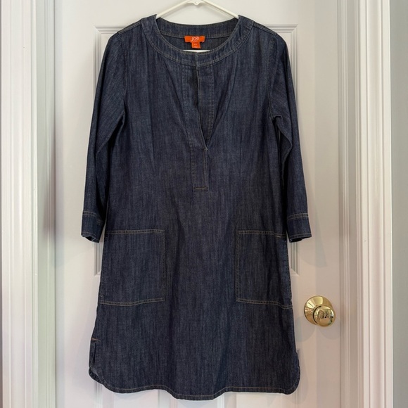 Joe Fresh Denim Chambray Dress Size S/P - Picture 1 of 7